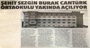 19 Ekim 2021 Yöremiz Gazetesi haberidir.