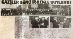 21 Eylül 2021 Yöremiz Gazetesi haberidir.